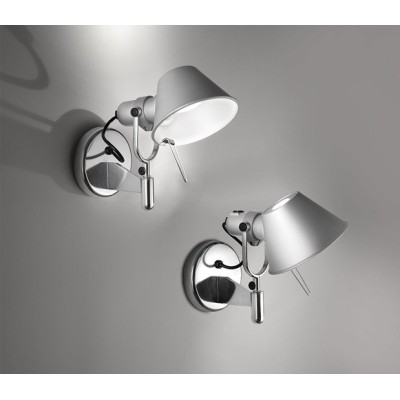 Artemide|tolomeo faretto|ricambio|staffa a parete|ricambi a salerno|
