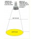 FLUSSO LUMINOSO LAMPADA LED GU10 7.5W 4000°K