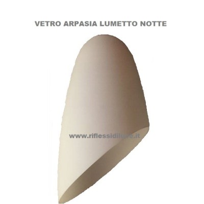 ARTEMIDE DIFFUSORE VETRO LUMETTO ARPASIA NOTTE