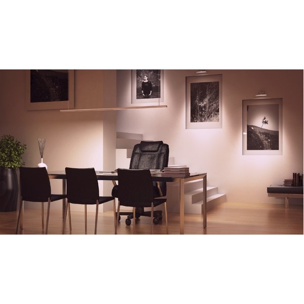 RIFLESSI TONDO LED 1 MT 30W SCHERMO TRASPARENTE BIANCO CALDO