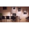 RIFLESSI TONDO LED 1 MT 30W SCHERMO TRASPARENTE BIANCO CALDO