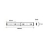 STRISCIA LED IP20 AL MT TAGLIO 10 CM
