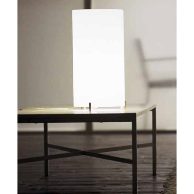 PRANDINA TAVOLO CPL T3 CROMO DIFFUSORE BIANCO OPALINO