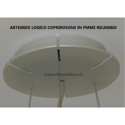 Artemide coprirosone new ricambio logico sospensione